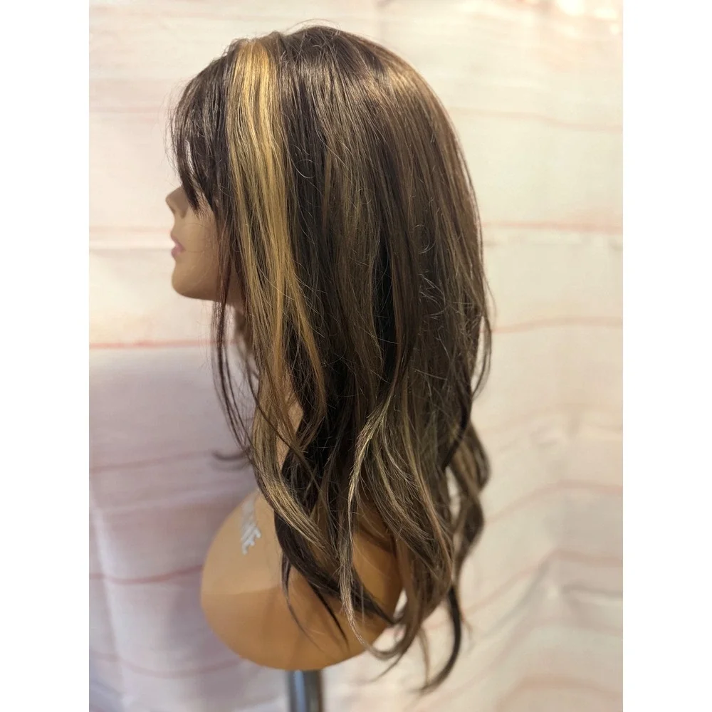 Chelsey smith brown highlighted wig